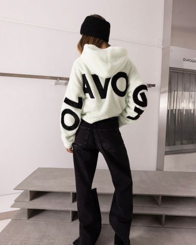 Bluza damska OLAVOGA FIDO 2026 mięta - FashionPlace - 1