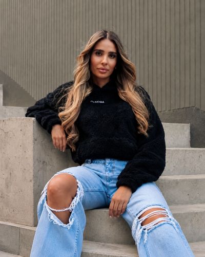 Bluza damska OLAVOGA FIDO 2026 czerń - FashionPlace - 1