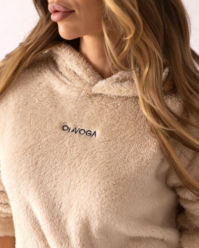 Bluza damska OLAVOGA FIDO 2026 beż - FashionPlace - 4