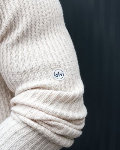 Sweter męski OLAVOGA SASIO 2026 ecru - FashionPlace - 3
