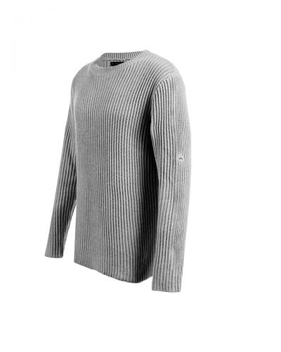 Sweter męski OLAVOGA SASIO 2026 szary - FashionPlace - 4
