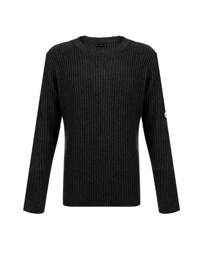 Sweter męski OLAVOGA SASIO 2026 czerń - FashionPlace - 4