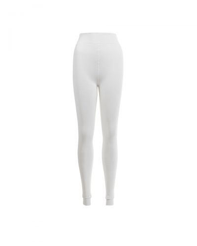 Legginsy damskie OLAVOGA NEBULA 2026 ecru - FashionPlace - 6