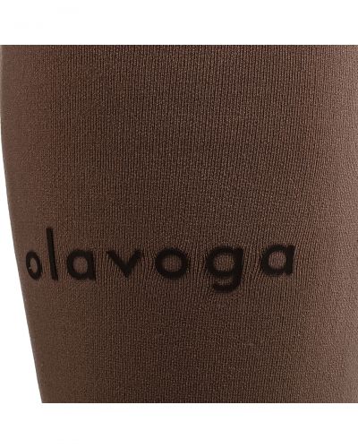 Legginsy damskie OLAVOGA NEBULA 2026 ciemny beż - FashionPlace - 5