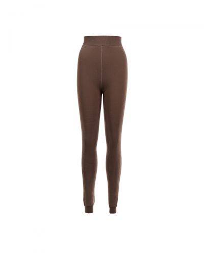 Legginsy damskie OLAVOGA NEBULA 2026 ciemny beż - FashionPlace - 6