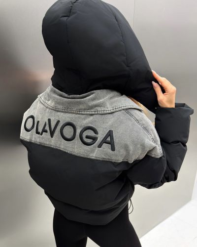 Kurtka damska OLAVOGA MALGOR 2026 czerń - FashionPlace - 2