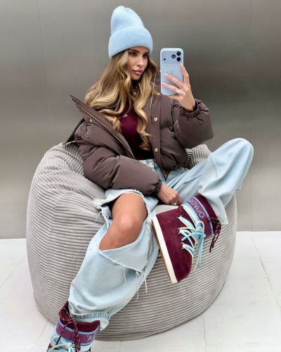 Kurtka damska OLAVOGA OROYUAL 2026 brąz - FashionPlace - 2