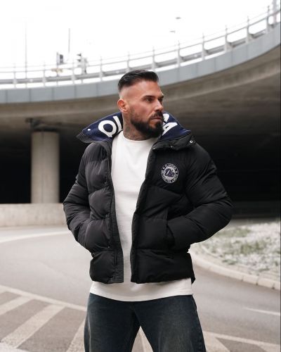 Kurtka męska OLAVOGA EVLILD 2026 czerń - FashionPlace - 1