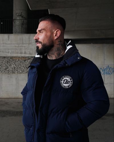 Kurtka męska OLAVOGA EVLILD 2026 navy blue - FashionPlace - 4