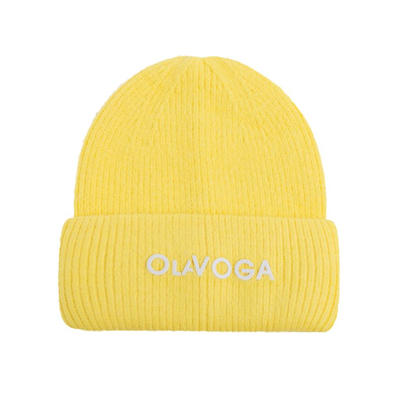 Czapka damska OLAVOGA MEDINA 2026 żółta - FashionPlace - 1