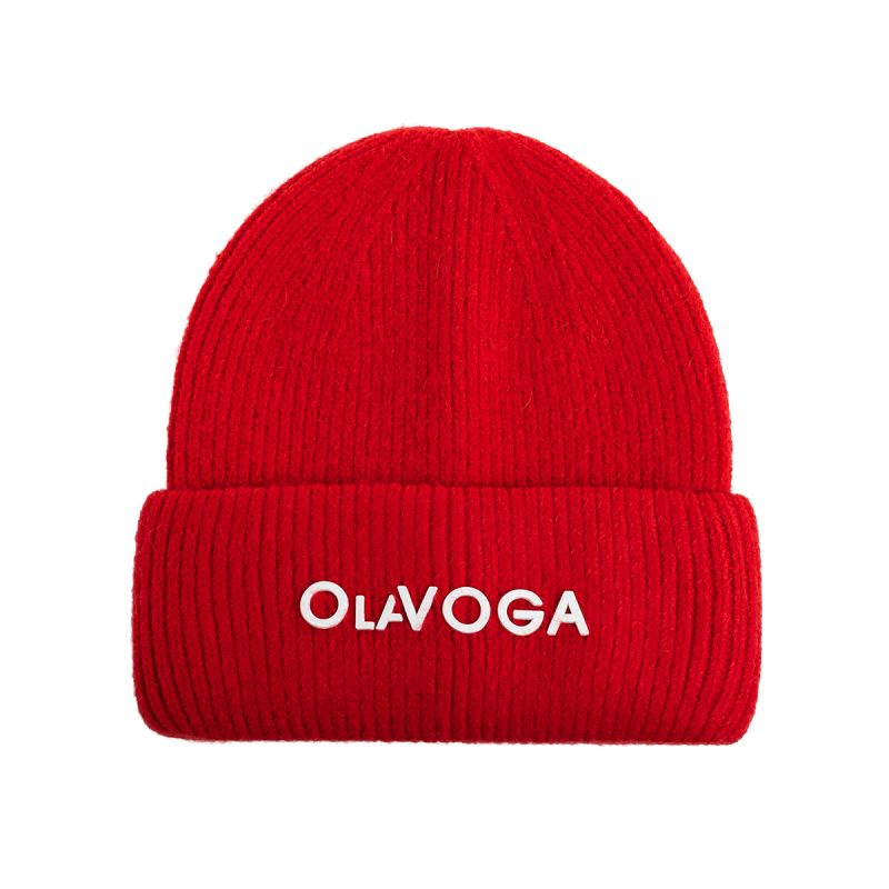 Czapka damska OLAVOGA MEDINA 2026 czerwień - FashionPlace - 1