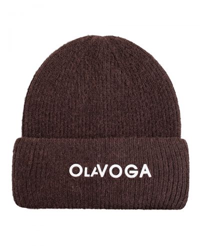 Czapka damska OLAVOGA MEDINA 2026 brąz - FashionPlace - 1