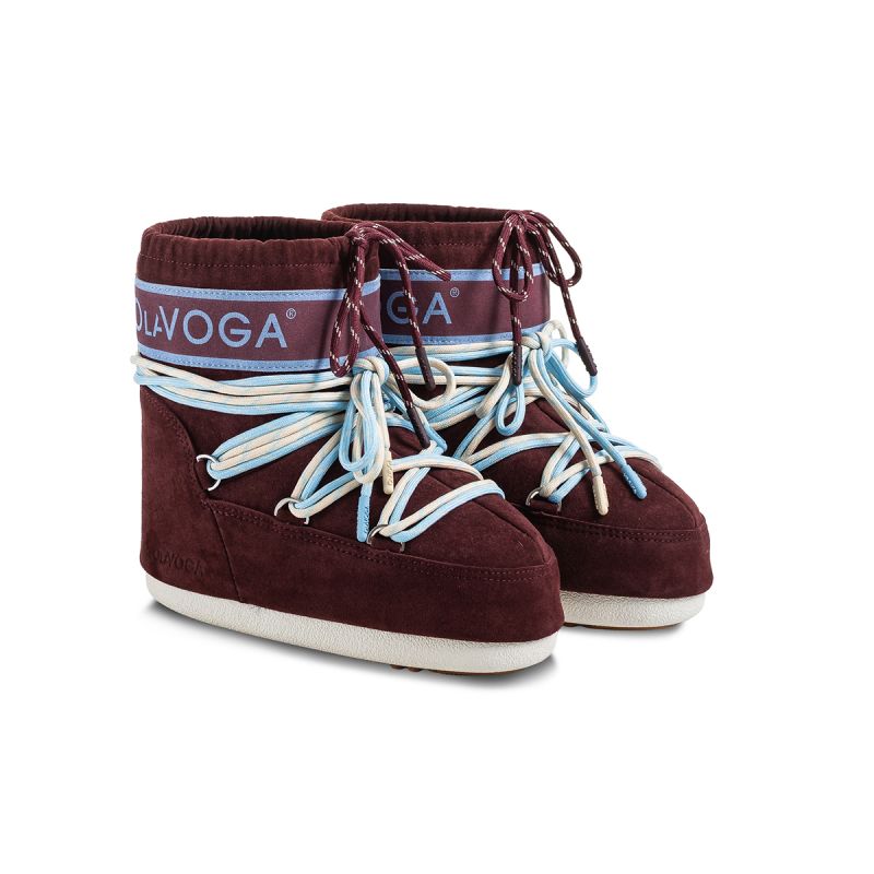 Buty damskie OLAVOGA YETI 2026 burgund - FashionPlace - 1
