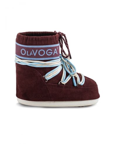 Buty damskie OLAVOGA YETI 2026 burgund - FashionPlace - 2