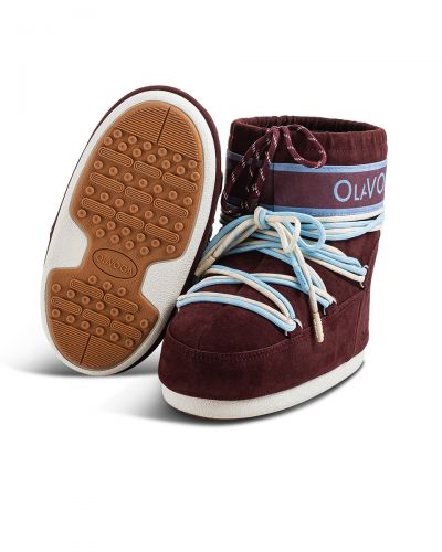 Buty damskie OLAVOGA YETI 2026 burgund - FashionPlace - 3