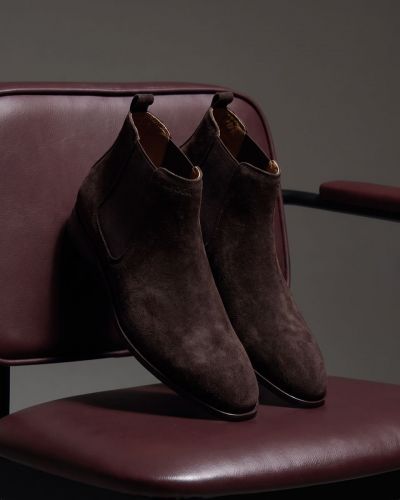 Buty męskie OLAVOGA DALLAS 2026 brąz - FashionPlace - 7