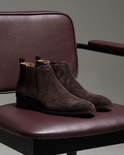 Buty męskie OLAVOGA DALLAS 2026 brąz - FashionPlace - 8