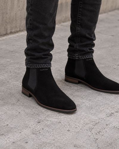 Buty męskie OLAVOGA DALLAS 2026 czerń - FashionPlace - 5