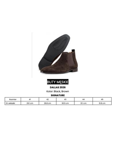 Buty męskie OLAVOGA DALLAS 2026 czerń - FashionPlace - 9