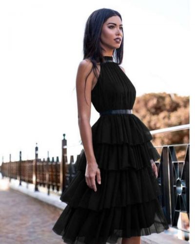 Sukienka Zoya czarna Emo - FashionPlace - 4