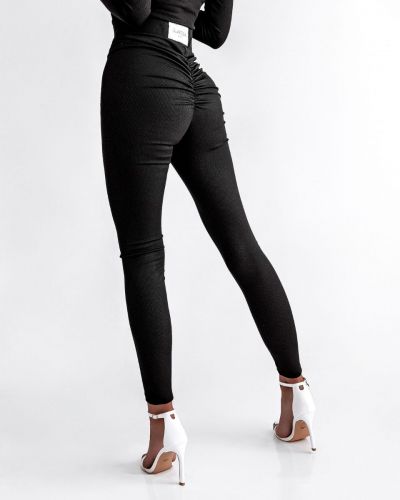 Legginsy damskie OLAVOGA SLIM LEGS czerń - FashionPlace - 1